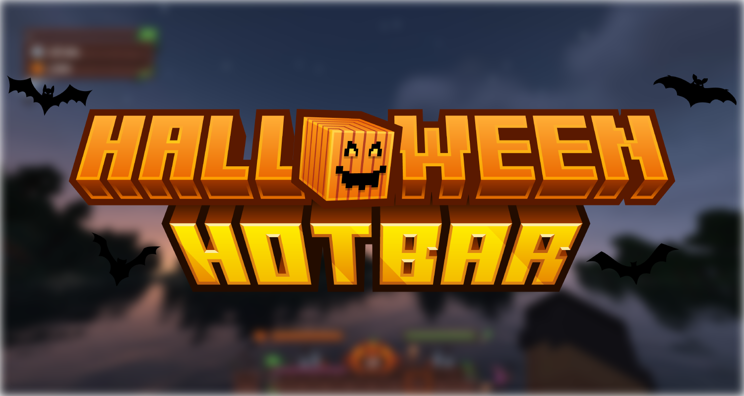 Halloween Hotbar Banner