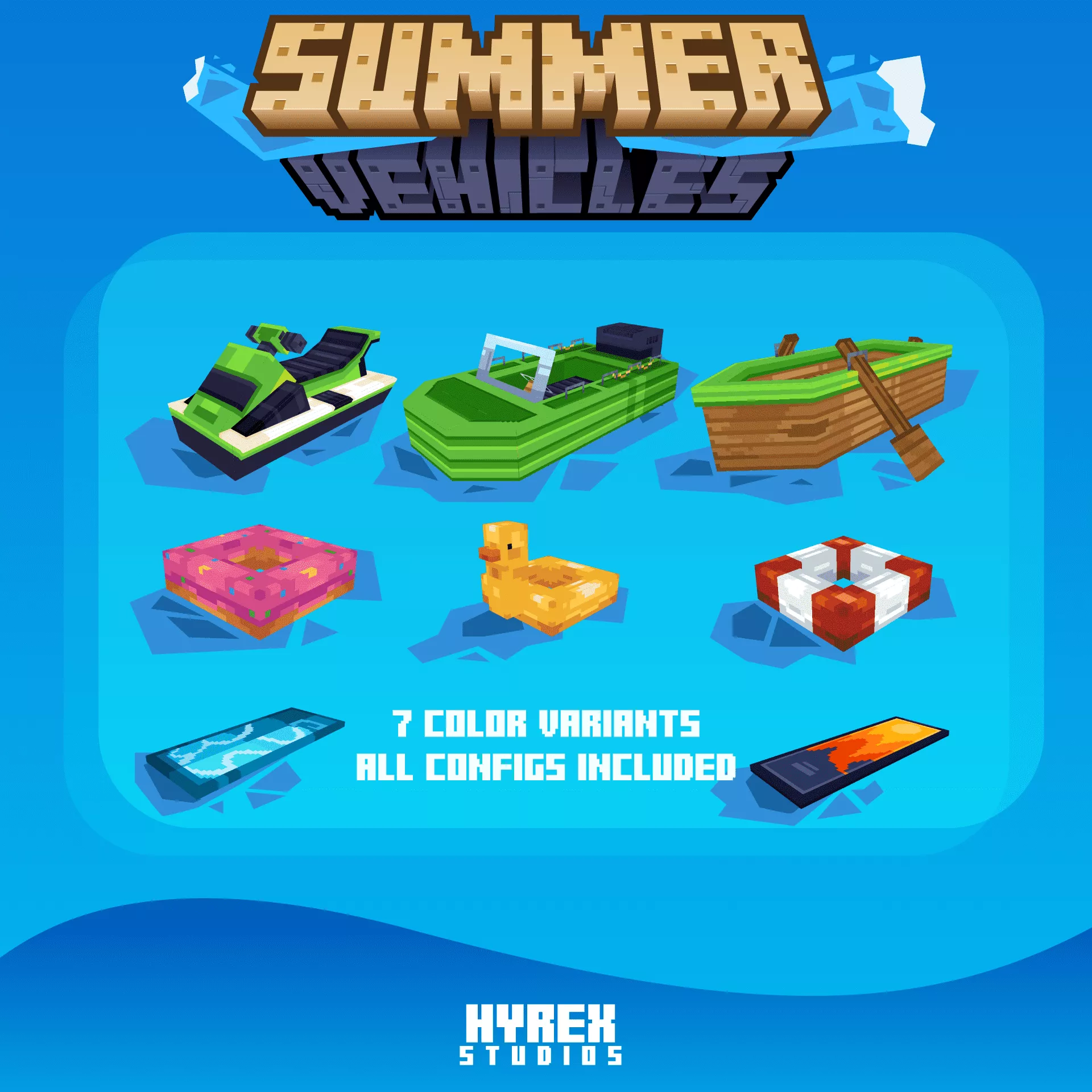 Summer Vehicles Banner